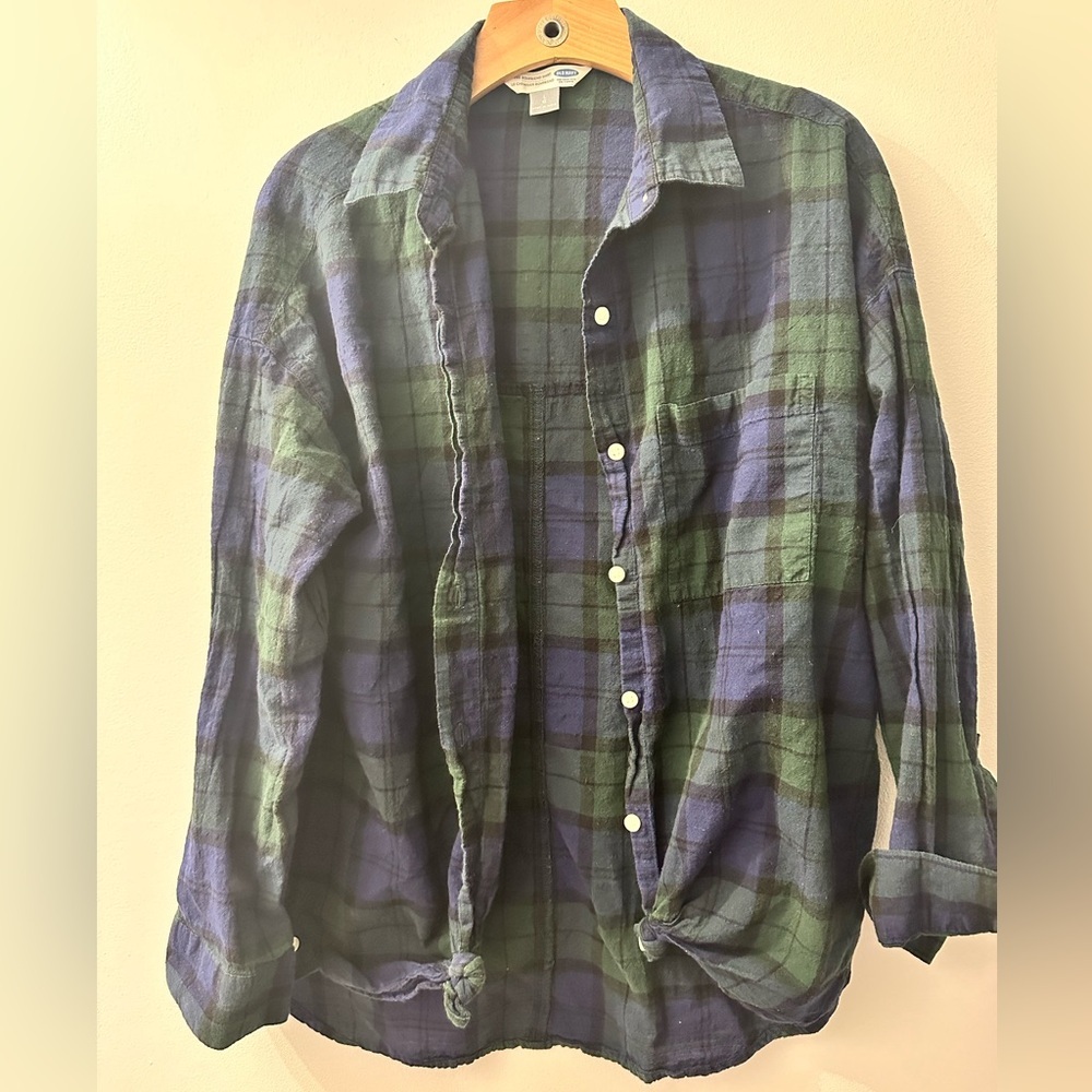 Old Navy Plaid Button Up